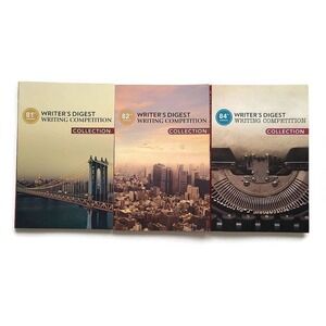 3 Books Writer's Digest Competition Collection 2012 2013 2015 81 82 84